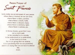 The Prayer of St Francis