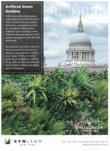 Artificial Green Gardens & Walls