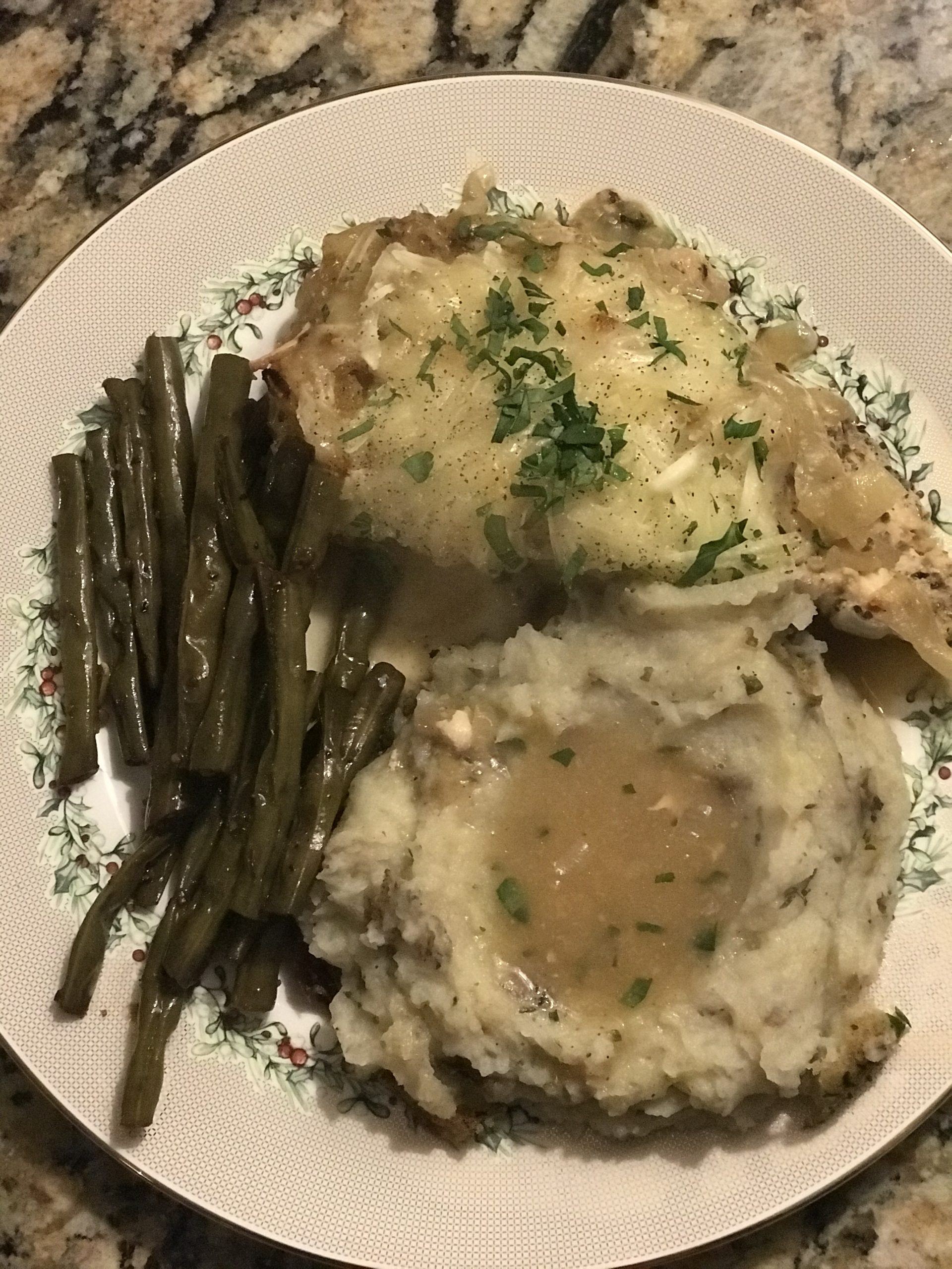 French Onion Chicken Bake