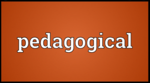 Word of the Day: Pedagogical