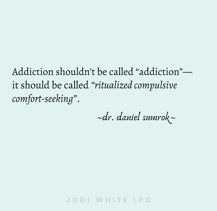 What addiction should be called…