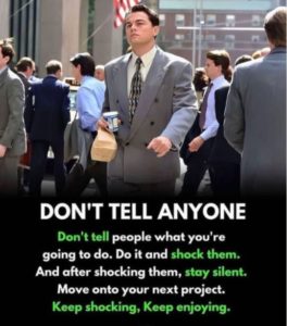 Don’t Tell Anyone