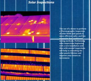 Solar Panel Inspection using Thermal Imaging on Drones