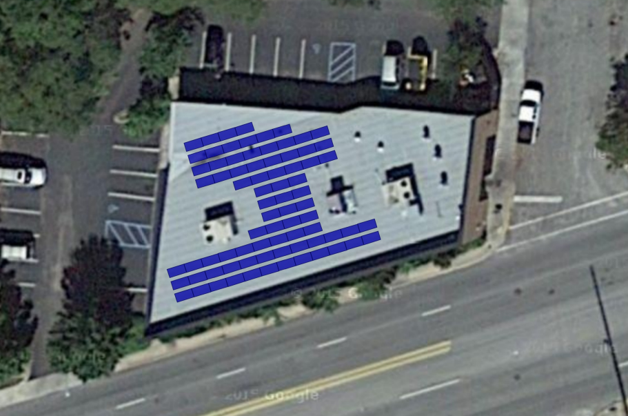 Solar Design for Rockaways Restaurant 24.2 kW
