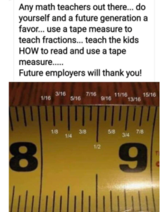 Teach Your Kids How to Read a Tape Measure