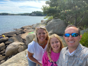 Family Photo from Maine 2022 Trip