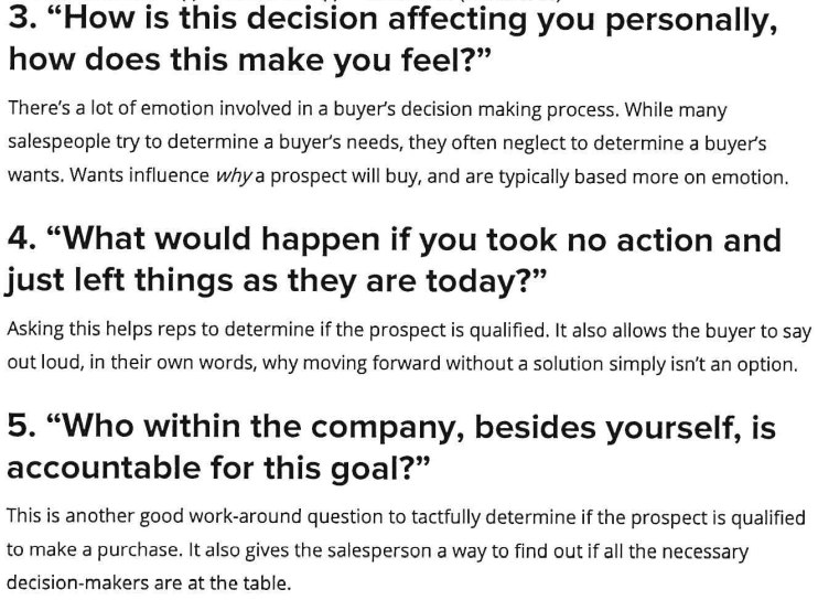 8 Winning Questions Your Sales Reps Should Be Asking Every Prospect