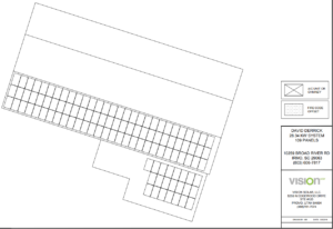 David Derrick Proposal – 100% offset with 109 panels – but on Mid Carolina Electric Coop