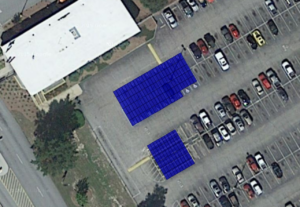 Michelin 64.4kW Solar Parking Canopy for Motorcycles