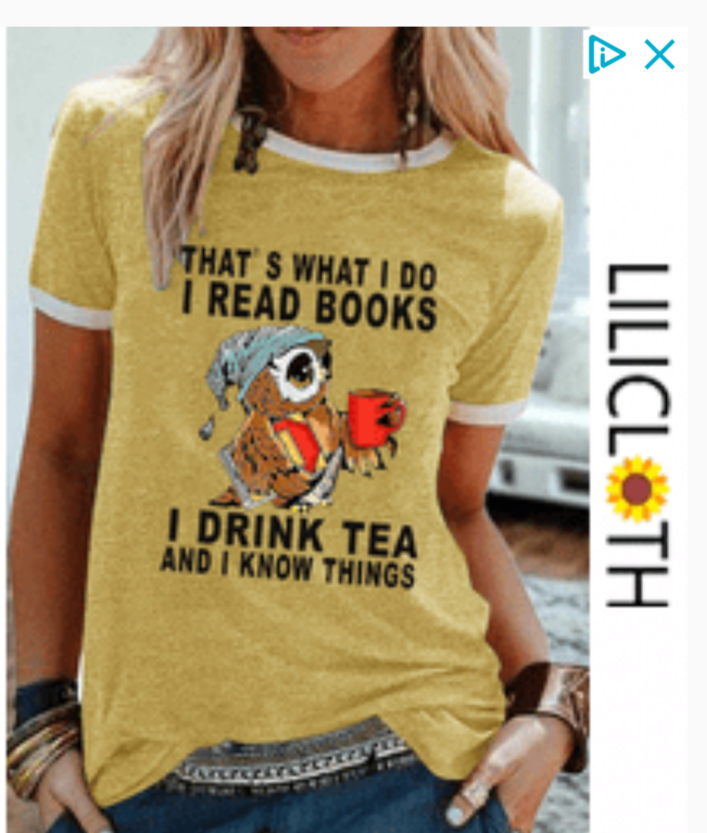 That’s What I do: I Read Books and I Drink Team and I Know Things t-shirt